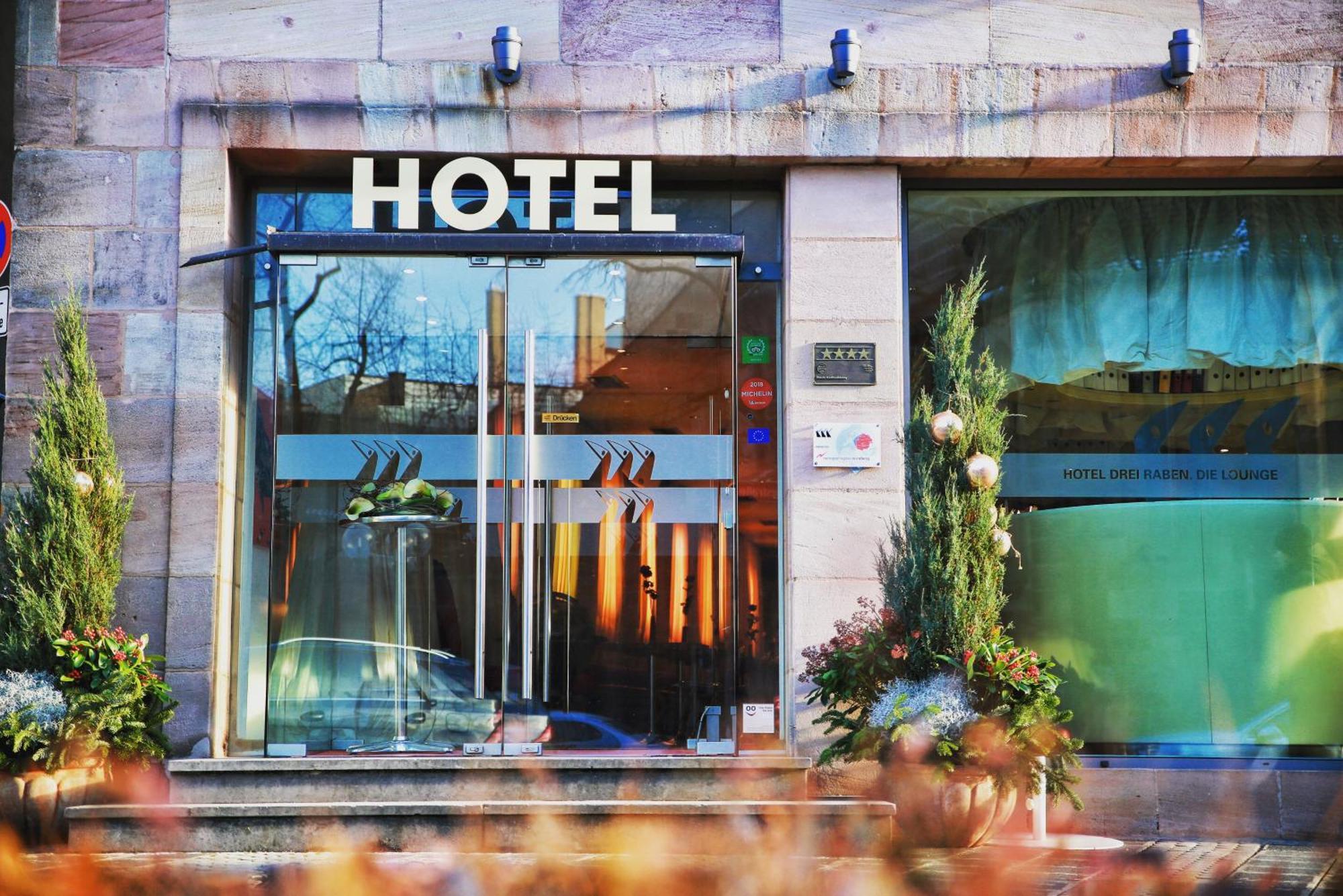 נירנברג Hotel Drei Raben מראה חיצוני תמונה