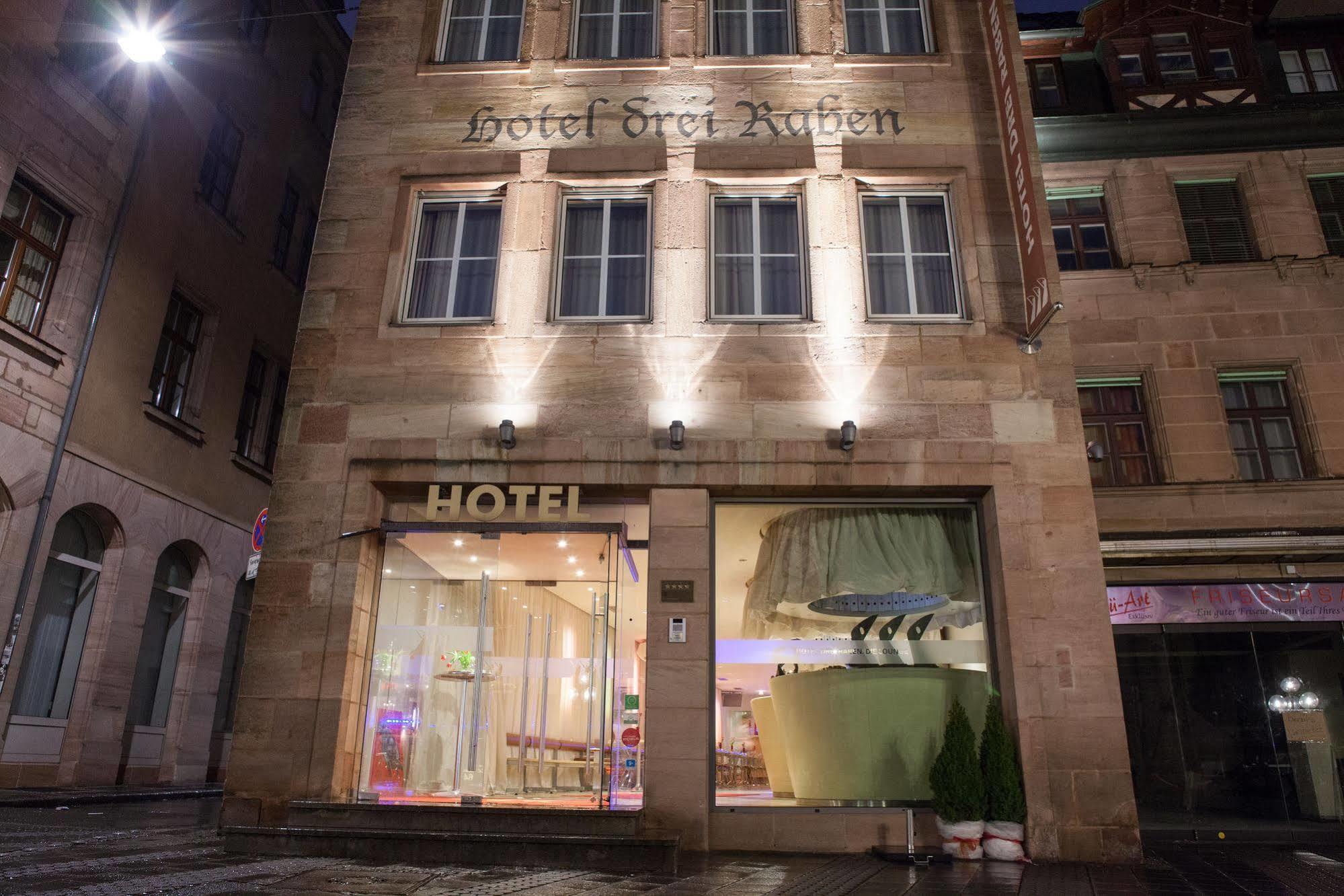 נירנברג Hotel Drei Raben מראה חיצוני תמונה